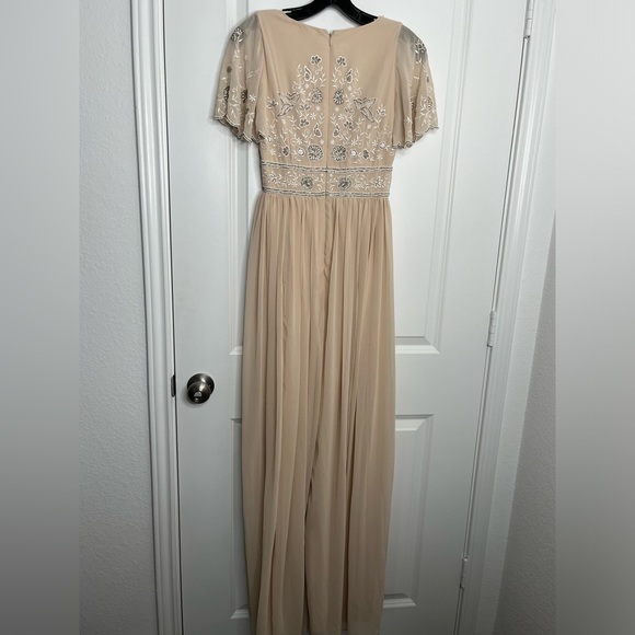 NWOT Anthropologie BHLDN Fresna Dress Embellished Maxi Size 0 - Picture 10 of 13